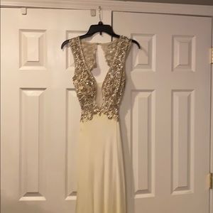 Gorgeous beeded formal full length dress